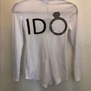 Pretty little thing: White Bride I DO romper